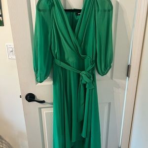 Green DKNY dress